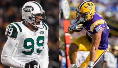 Jason Taylor, 15 Years Later, Passes Green Torch to Mason Taylor, Jets' Round 2 Tight End