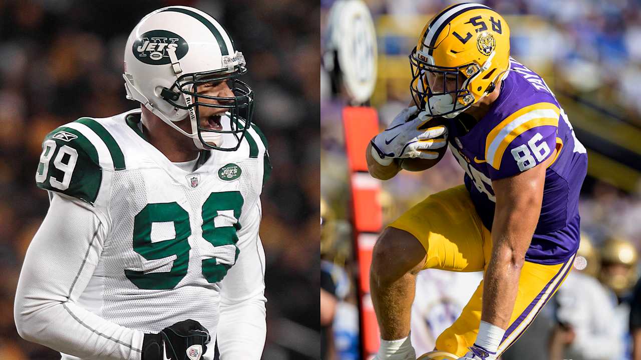 Jason Taylor, 15 Years Later, Passes Green Torch to Mason Taylor, Jets' Round 2 Tight End