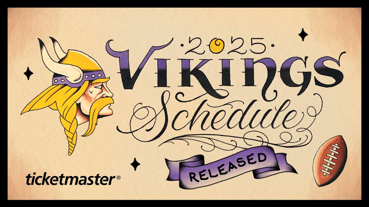 2025 Vikings Schedule, Tickets, Opponents