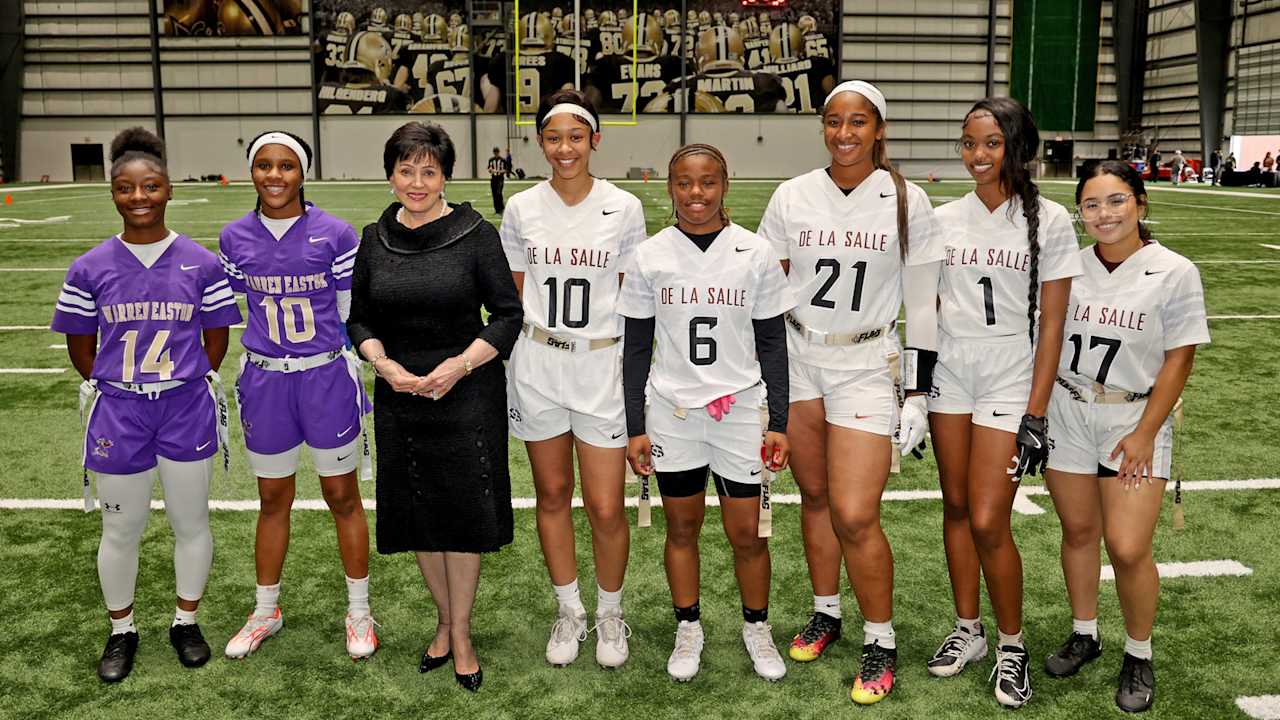 Photos: 2025 Louisiana Saints Girls High School Flag Football