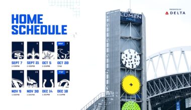 Seattle Seahawks 2025 Schedule Announced