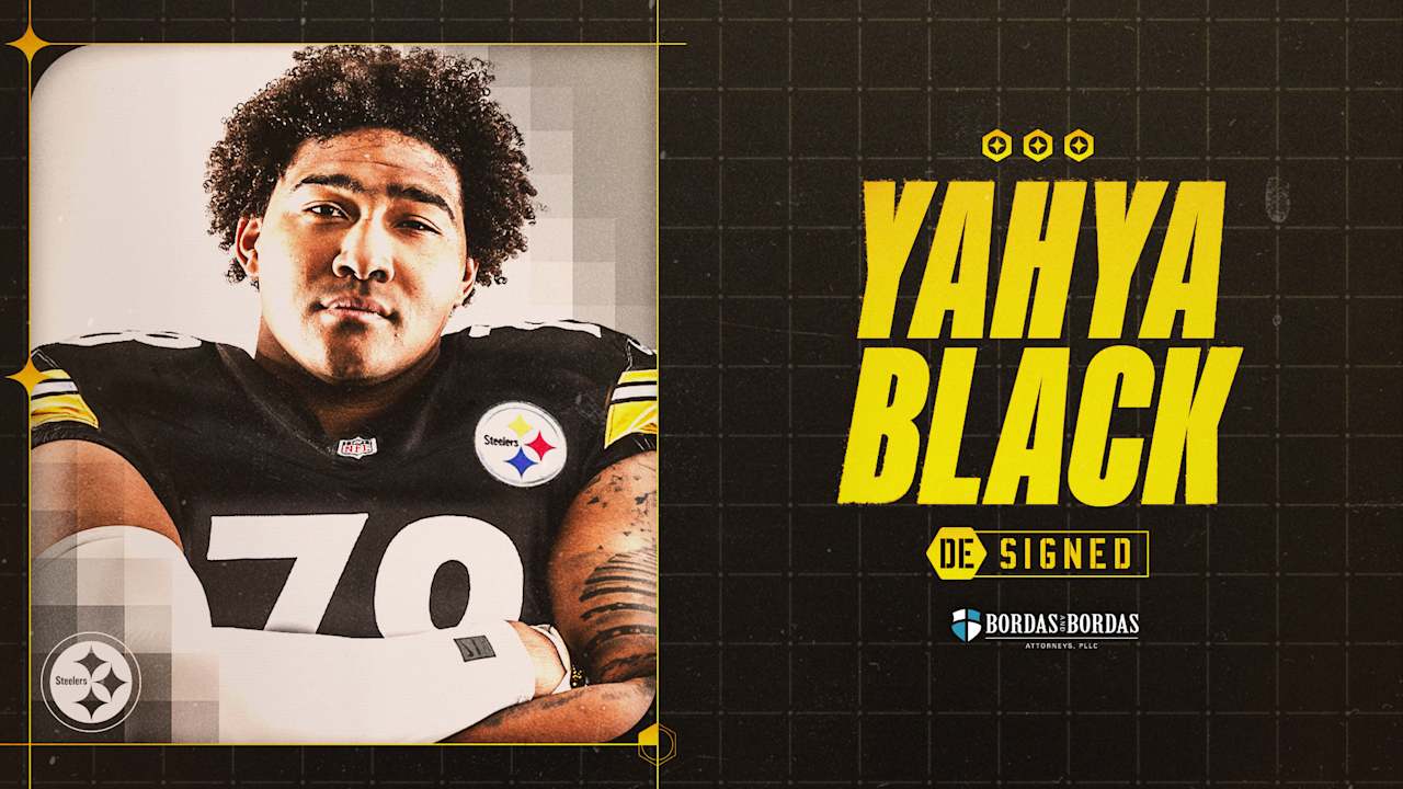 Steelers sign Black