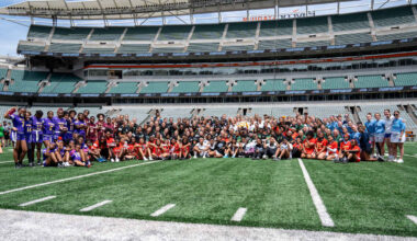 Bengals Host 2025 Girls Flag Football Championship Event