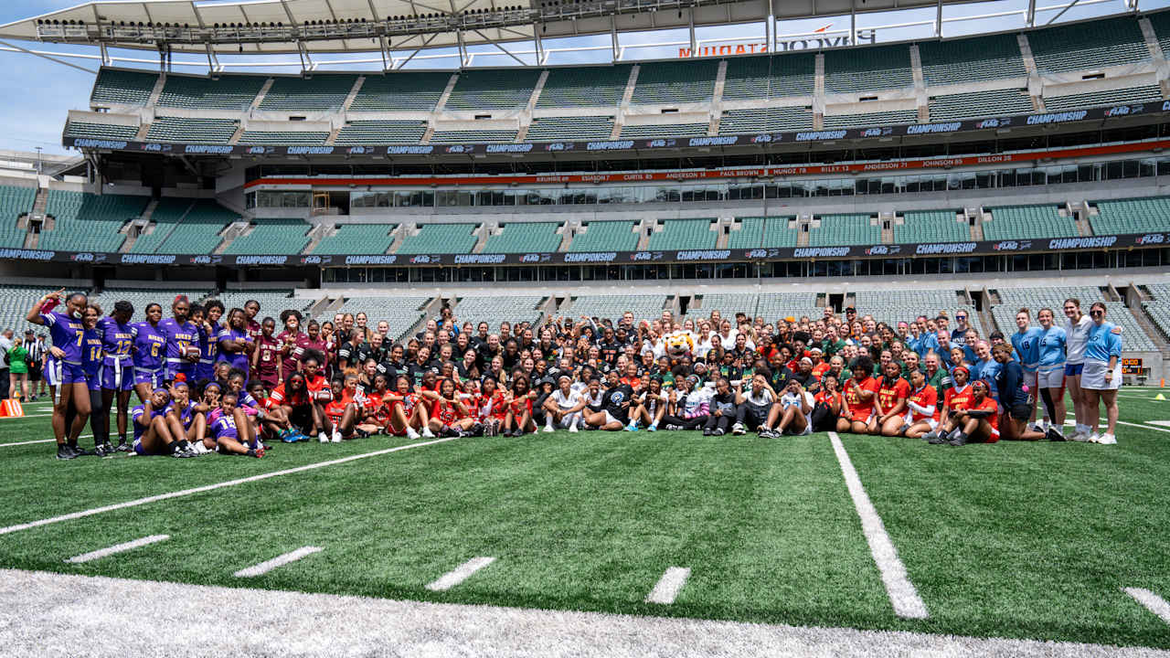 Bengals Host 2025 Girls Flag Football Championship Event