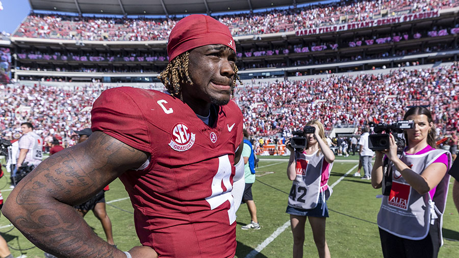 Seattle Seahawks Jalen Milroe QB Alabama NFL...