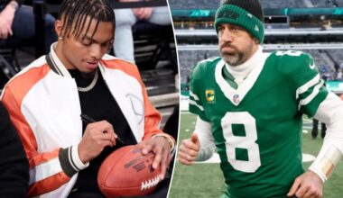 Jets' 2025 schedule begins with potential Aaron Rodgers clash