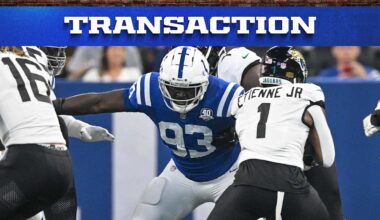 Colts claim DT Eric Johnson off waivers; waive S Marcel Dabo