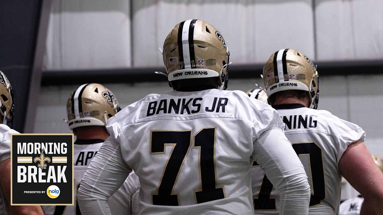 Saints build OL strength at OTAs