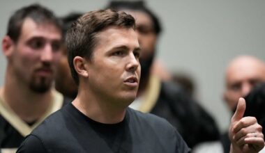 New Orleans Saints Coach Kellen Moore pleased Tush Push still in play