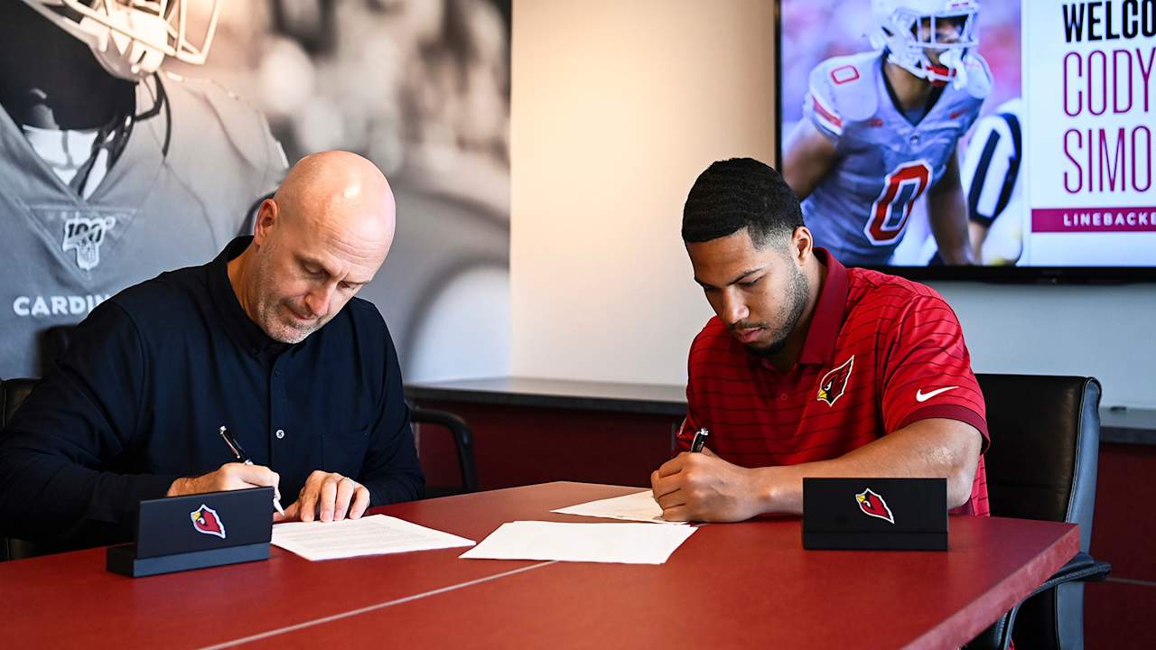 Cardinals Sign Fourth-Round Pick Cody Simon