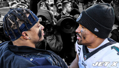 Can NY Jets' Justin Fields emulate Jalen Hurts' development?