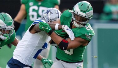 Takeaways, full list of games for Commanders, Cowboys, Eagles, Giants