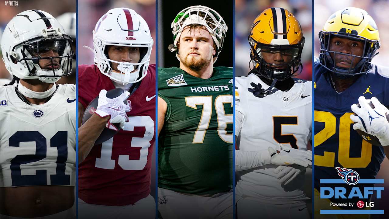 Titans Sign Five of the Team’s Nine Draft Picks