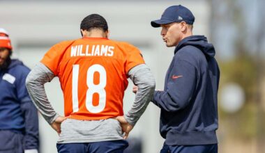 Caleb Williams benefiting from experienced coaching staff, QB room