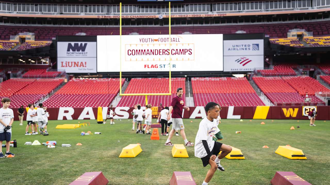 Series of Commanders Camps in the DMV offers unique chance for flag football fun, development 