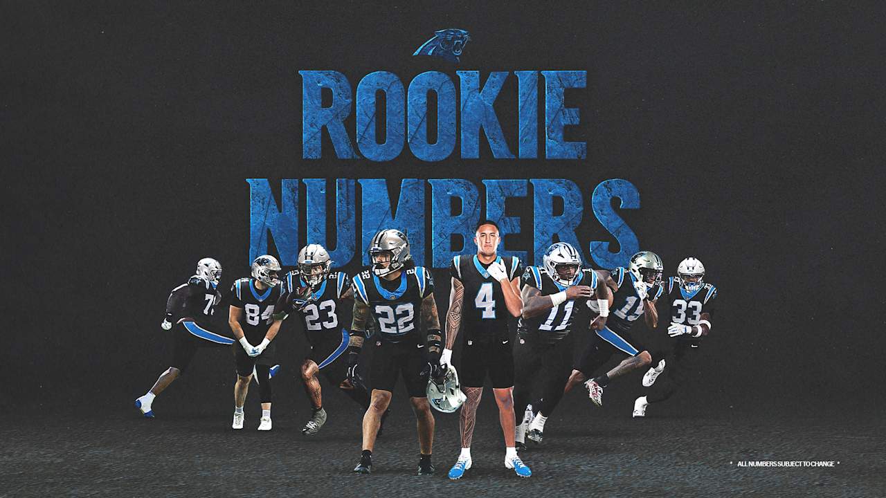 Panthers announce rookie jersey numbers - Carolina Panthers