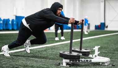 Detroit Lions T Penei Sewell's offseason goal? Get bigger & stronger while maintaining speed