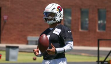 Cardinals QB Kyler Murray wants to improve on off-schedule plays in 2025....