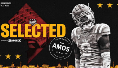Commanders draft CB Trey Amos with No. 61 overall pick