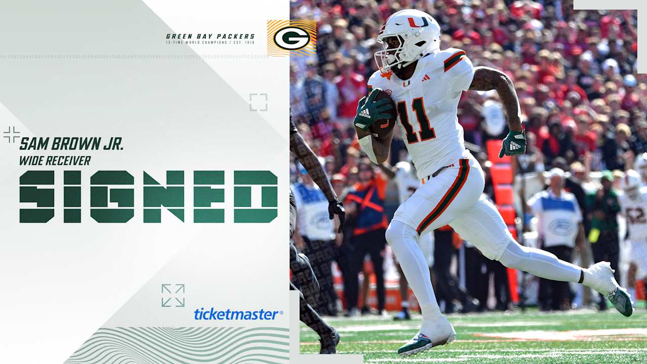 Packers sign WR Sam Brown Jr. 