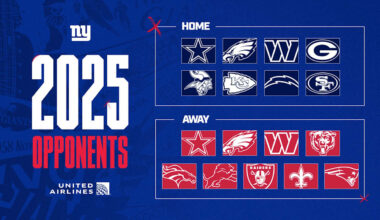 NFL schedule to be released May 14: View Giants' 2025 opponents