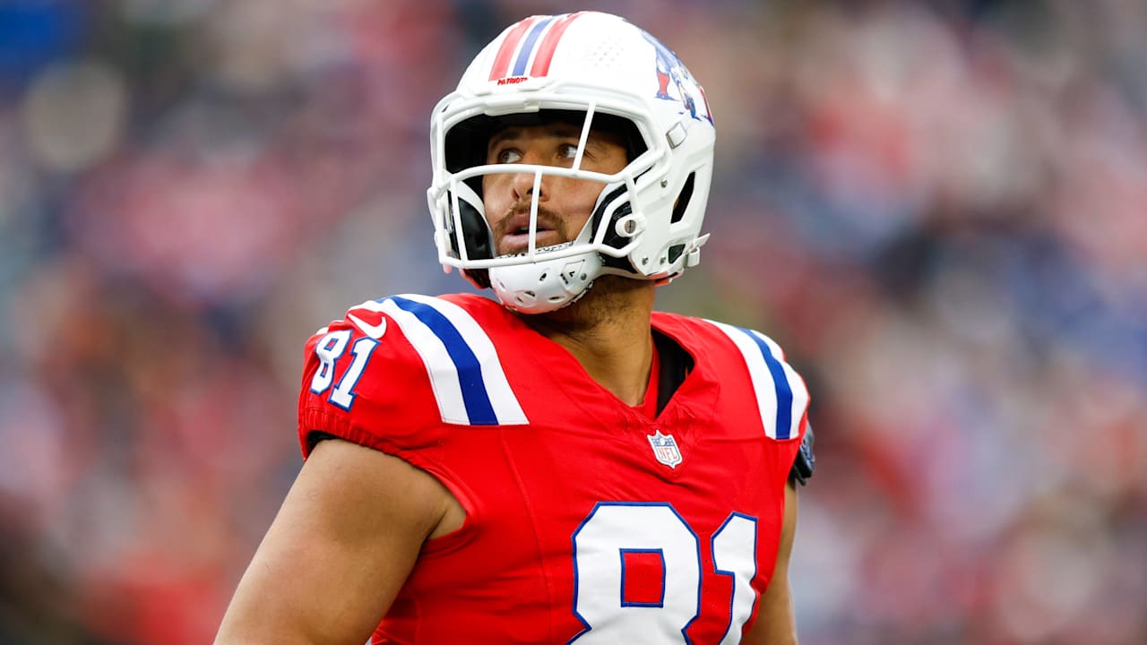 Patriots TE Austin Hooper admits playing for HC Mike Vrabel was 'tougher transition' at first 