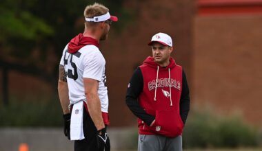 On his third season, Arizona Cardinals OC Drew Petzing hoping to weave tweaks into personnel continuity
