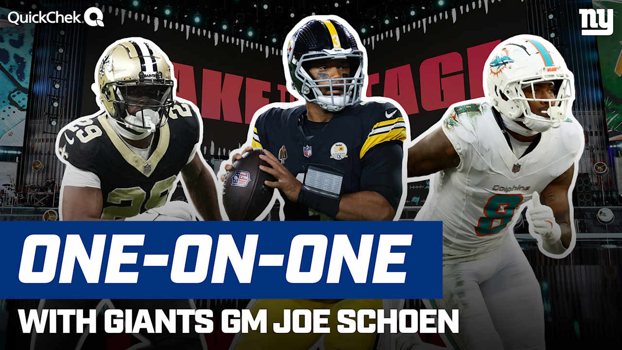 GM Joe Schoen talks free agency moves & their draft impact