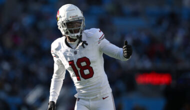 Cardinals WR Marvin Harrison Jr. is being viewed as a breakout Year 2 candidate...