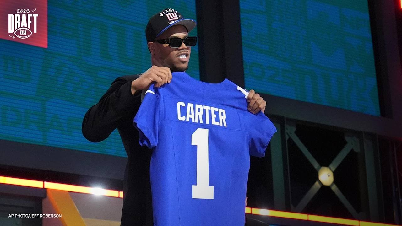 EDGE Abdul Carter, Penn State, Round 1, Pick 3