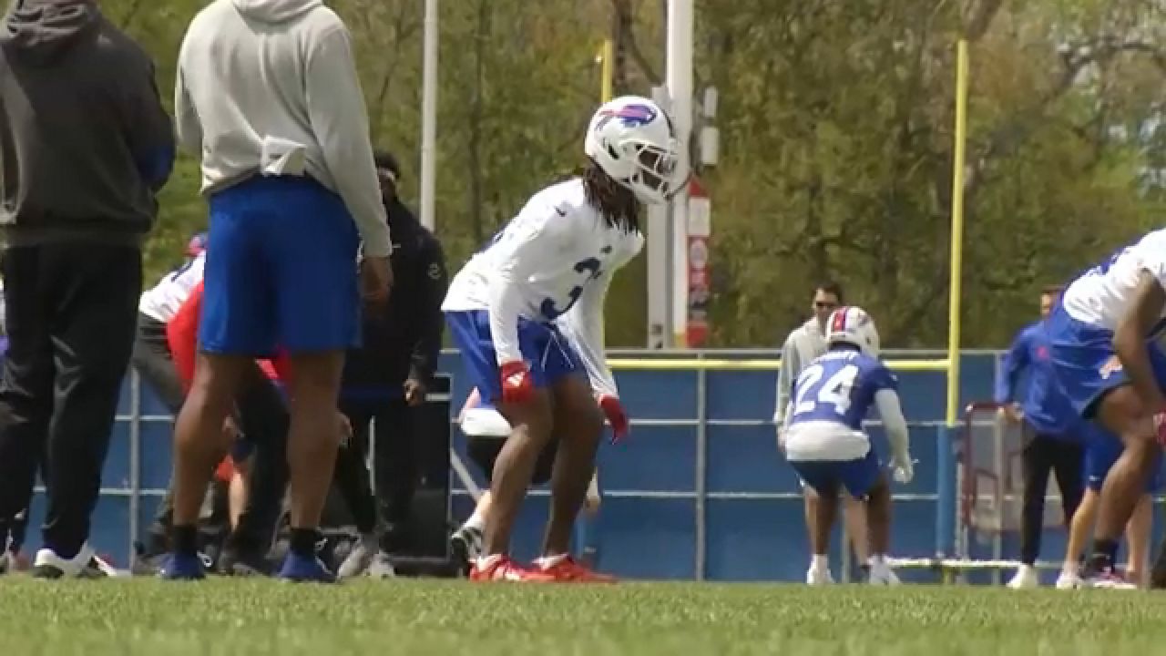 Bills' Max Hairston trying to get up to speed at rookie camp