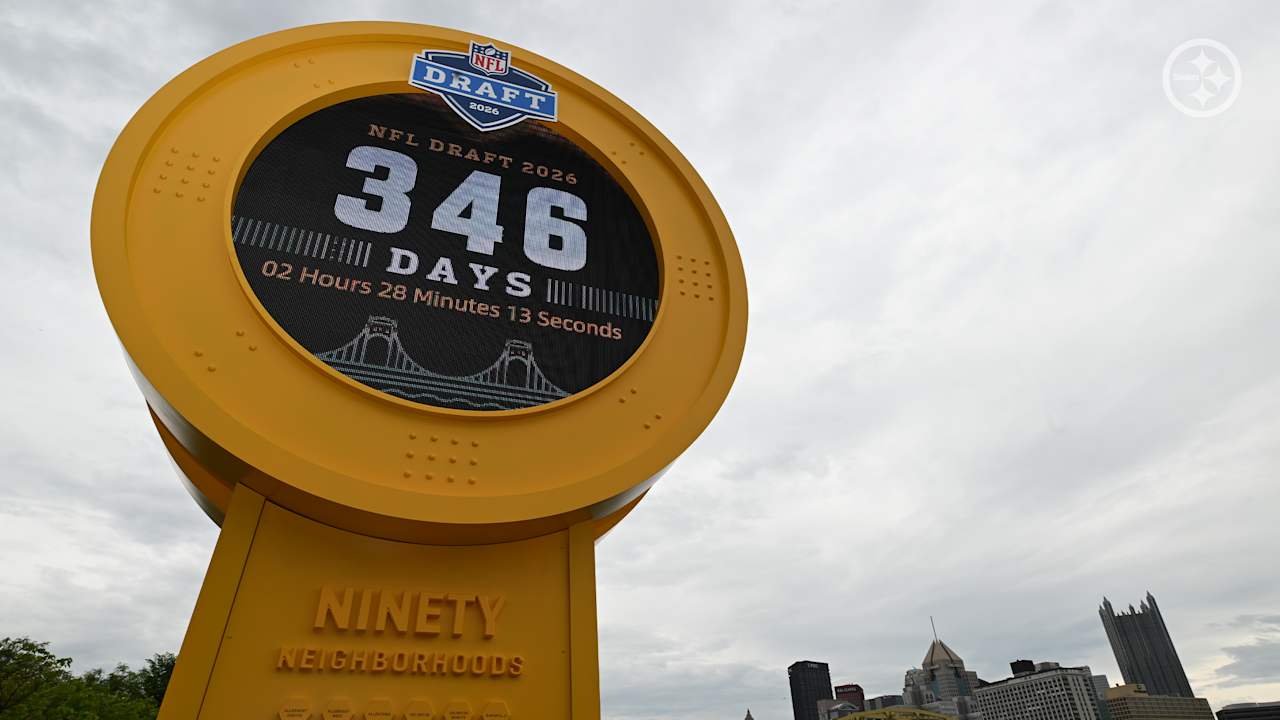 Pittsburgh is on the clock