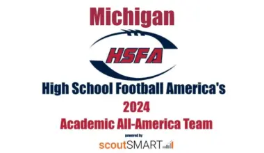 2024 High School Football America Michigan Academic All-Americans