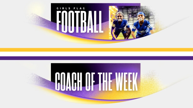 Minnesota Vikings announce their first-ever Girls' Flag Coaches of the Week
