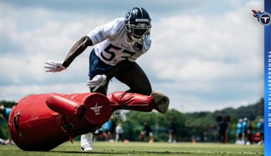 Rookie Edge Rusher Oluwafemi Oladejo Looking to Make His Mark With the Titans