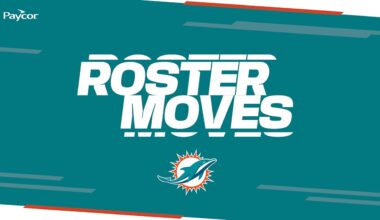 Miami Dolphins make roster moves