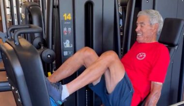 Jim Mora does impressive workout on 90th birthday