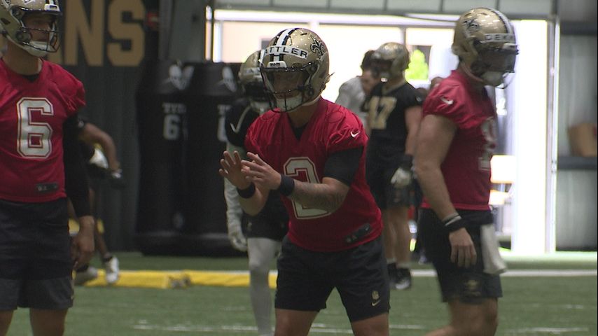 Saints finish up first week of OTAs