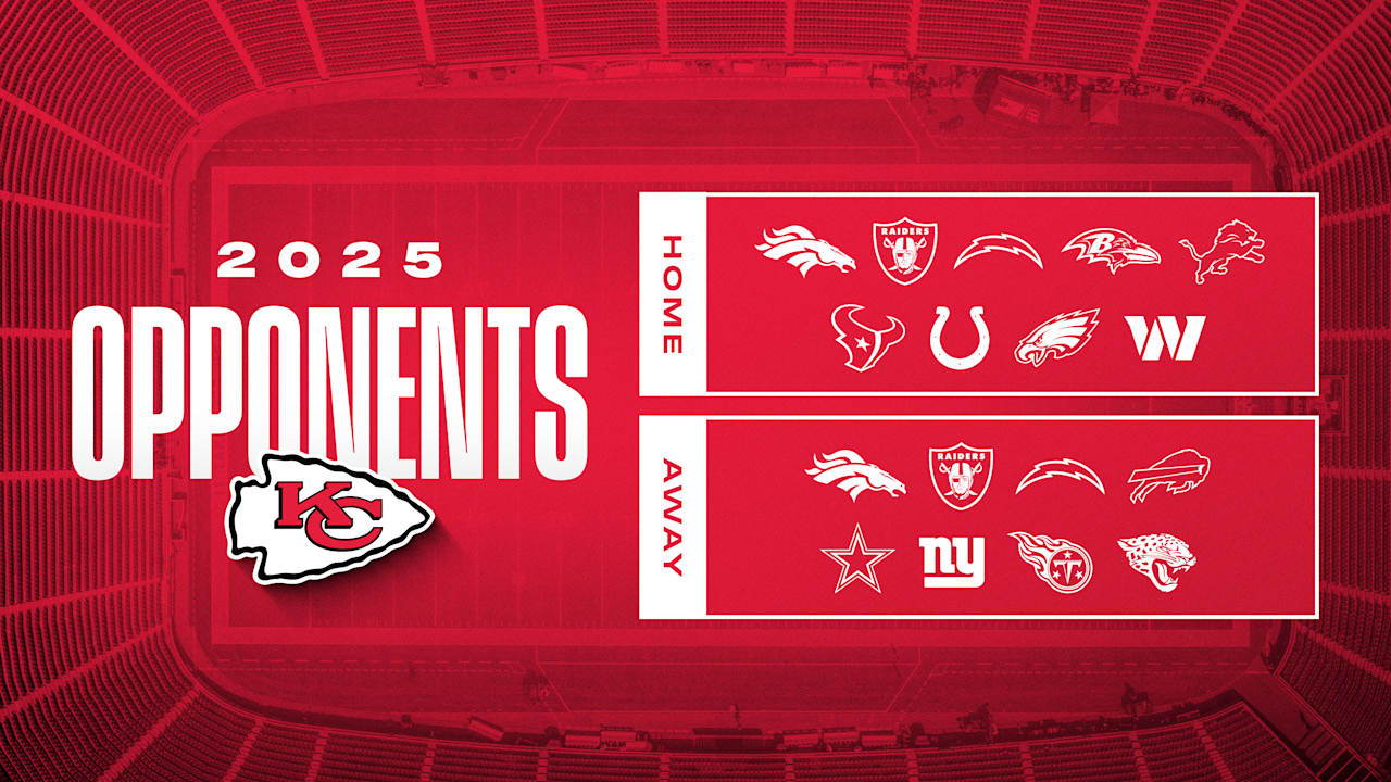 Here’s a Look at the Chiefs Opponents in 2025
