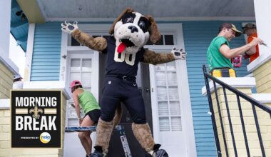 Saints staff help repair homes at 2025 Build and Boil