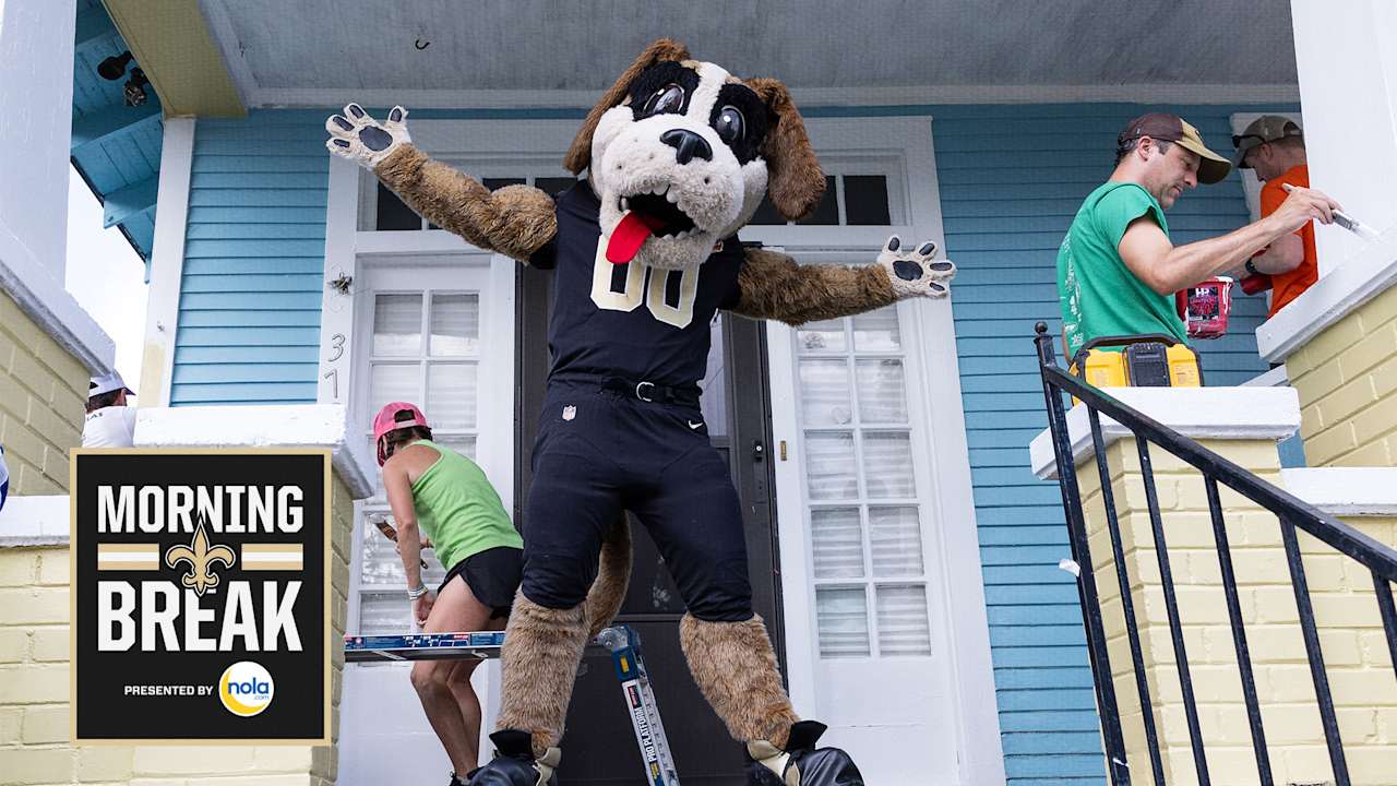 Saints staff help repair homes at 2025 Build and Boil
