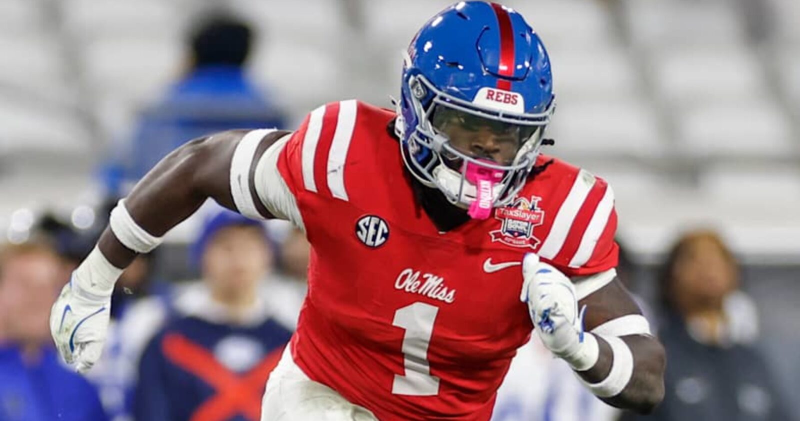 Former Rebel Defensive Lineman Princely Umanmielen Brings Power and Presence to Carolina Panthers