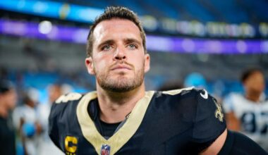 Saints' QB Derek Carr retires due to shoulder injury in NFL stunner