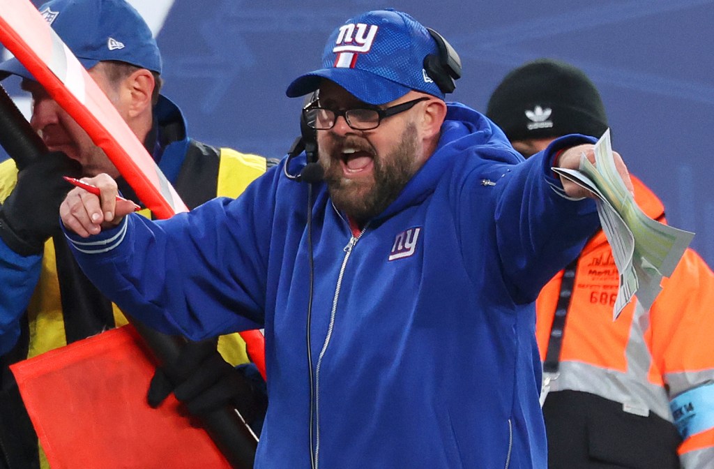 Giants head coach Brian Daboll.