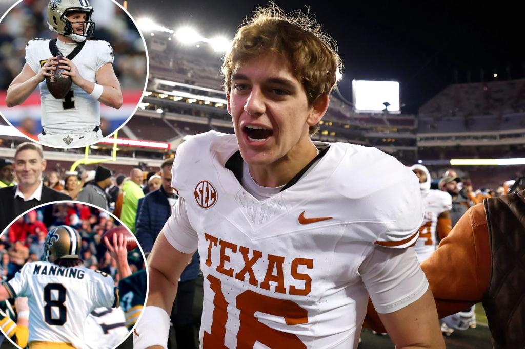 Saints could be in Arch Manning derby after Derek Carr retirement