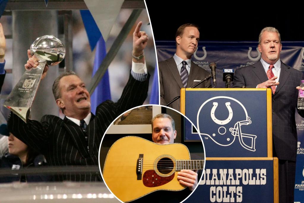 Jim Irsay, longtime Colts owner, dead at 65