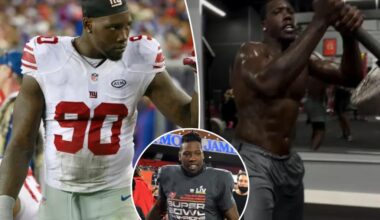 Jason Pierre-Paul looks shredded as ex-Giants star seeks NFL return