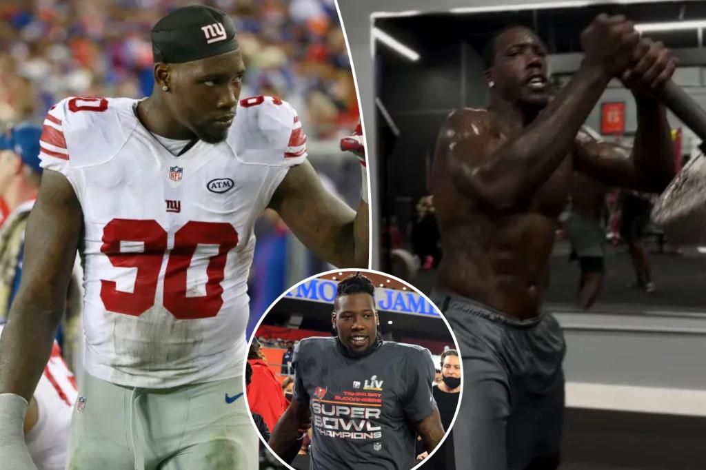 Jason Pierre-Paul looks shredded as ex-Giants star seeks NFL return