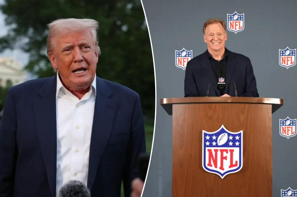 Donald Trump expected to announce Washington, D.C., as 2027 NFL Draft host