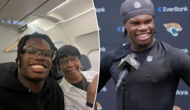 Stunned mother gushes over sitting next to Travis Hunter on flight: 'Nicest young man'